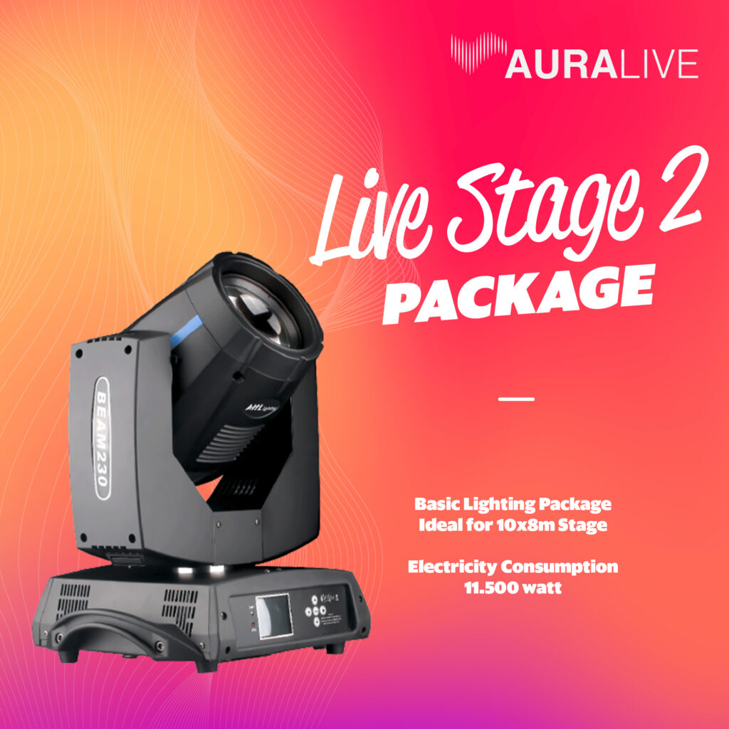 Paket Stage Lighting 2 - Auralive
